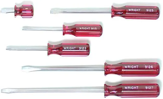 Wright Tool 9464 Screwdriver Set (6-Piece)