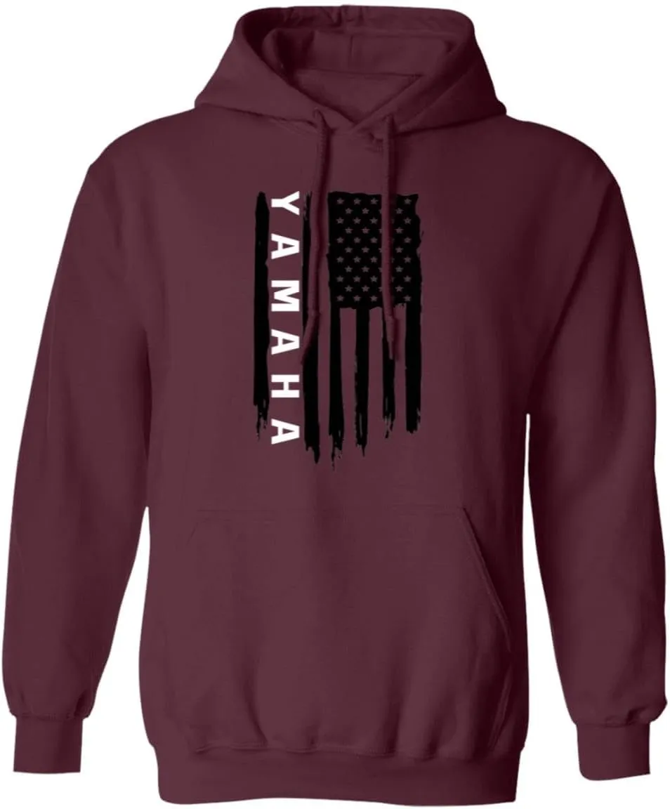Yamaha YZ American Flag USA Pullover Hoodie