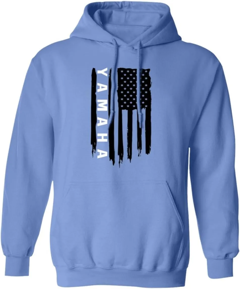 Yamaha YZ American Flag USA Pullover Hoodie