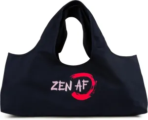 Yoga Bag, Exercise, Tote, Large Carrier, Shoulder Strap, Inner Pocket, Fits Most Mats, Recycled Cotton Canvas