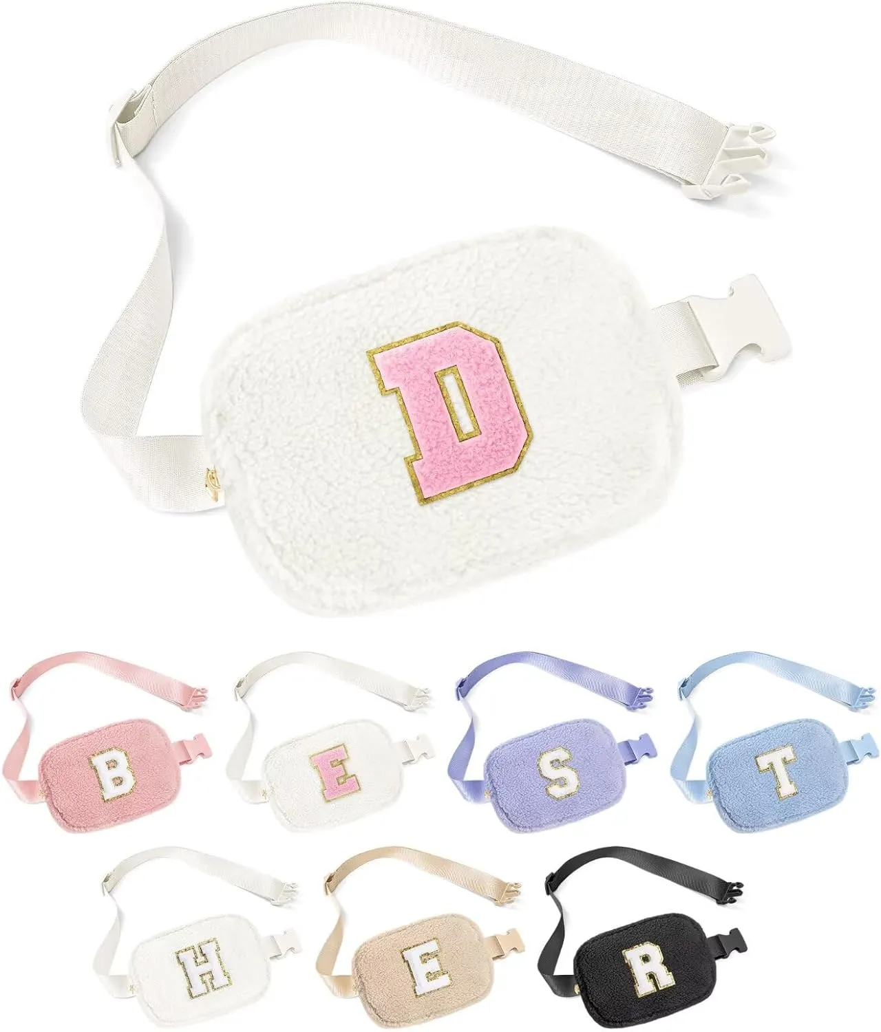 YOOLIFE Party Favors Bags for Kids 8-12, White D
