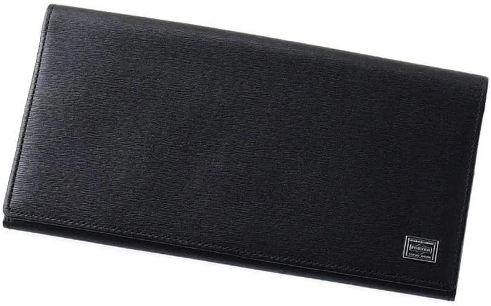 Yoshida Bag Porter PORTER Long Wallet (No Coin Purse) [PORTER CURRENT] 052-02202 - black -