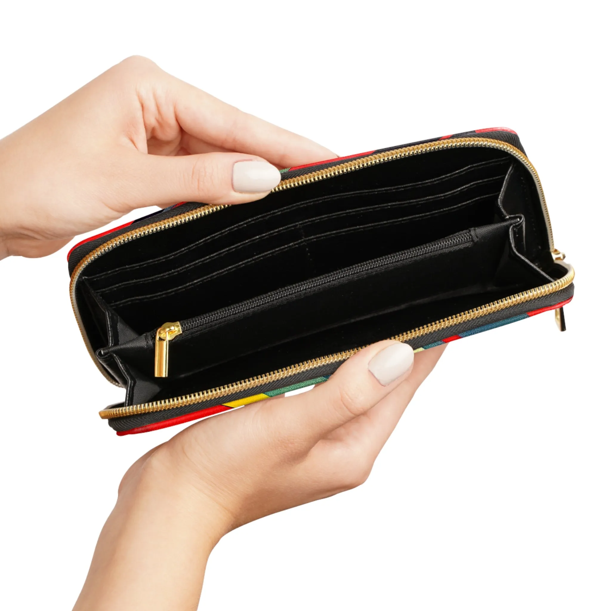 Zipper Wallet - Pulp Galaxy Abstract